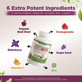 GADE NUTRITION Hero Beets, poudre de betterave bio intégrée à la formule.