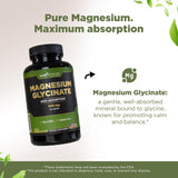 Gade Nutrition Magnésium Glycinate, forme chélatée pour meilleure absorption potentielle.