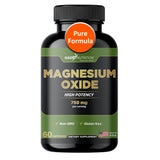 GADE NUTRITION Magnésium Oxide – bouteille, soutien quotidien et relaxation.