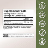 GADE NUTRITION Magnésium Oxide – sommeil plus serein grâce à ce complément.