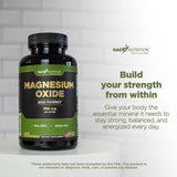 GADE NUTRITION Magnésium Oxide – format capsule pratique pour la routine.