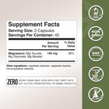 GADE NUTRITION Magnesium Taurate: capsule mettant en avant la forme taurine pour la vitalité