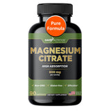 Gade Nutrition Pur Citrate de Magnésium – Bouteille visible, soutien musculaire