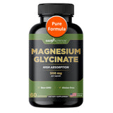 Gade Nutrition Pure Magnésium Glycinate en capsules, absorption élevée et pratique quotidienne.