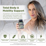 GADE NUTRITION Quercetine et bromélaïne, capsules véganes pour antioxydants potentiels.