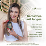 Gade Nutrition oxyde nitrique présenté dans un laboratoire certifié, signe de qualité.
