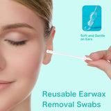 GadgetNova brosse oreille adhesive douce pour éliminer le cerumen