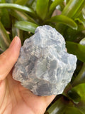 Calcite bleue brute GAF TREASURES, pierre naturelle pour façonnage et polissage.