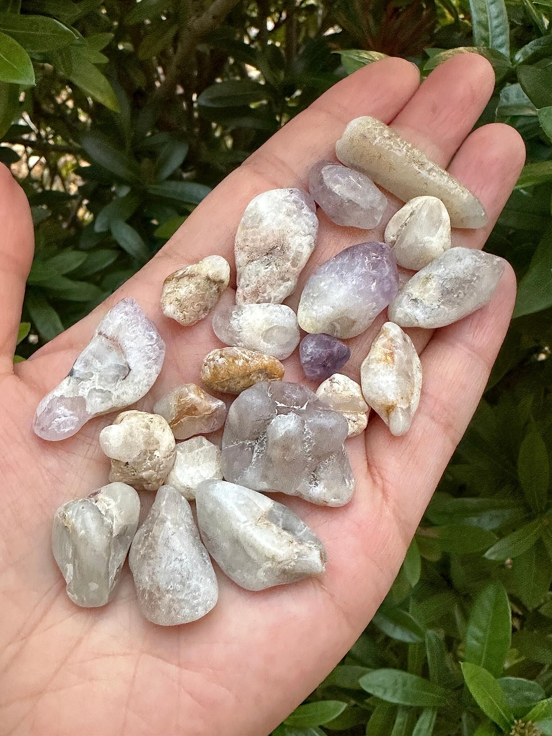 Éclats quartz esprit naturels GAF TREASURES, 10–30 mm, parfaits pour décor et art