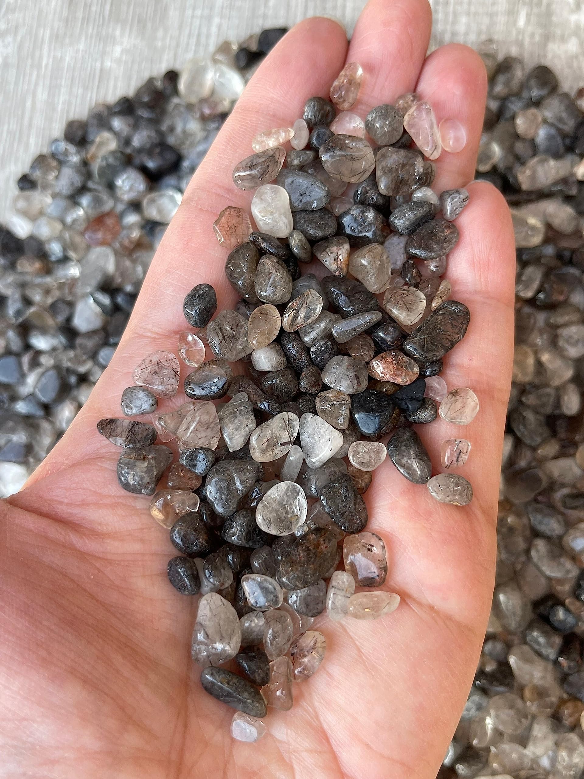 GAF TREASURES epoxy project glitter stones add texture and shine