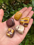 GAF TREASURES Mookaite pierres polies adaptées au travail en réseau et rayonnement personnel.