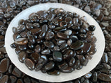 GAF TREASURES pièces obsidienne noire non percées utiles pour mosaïques