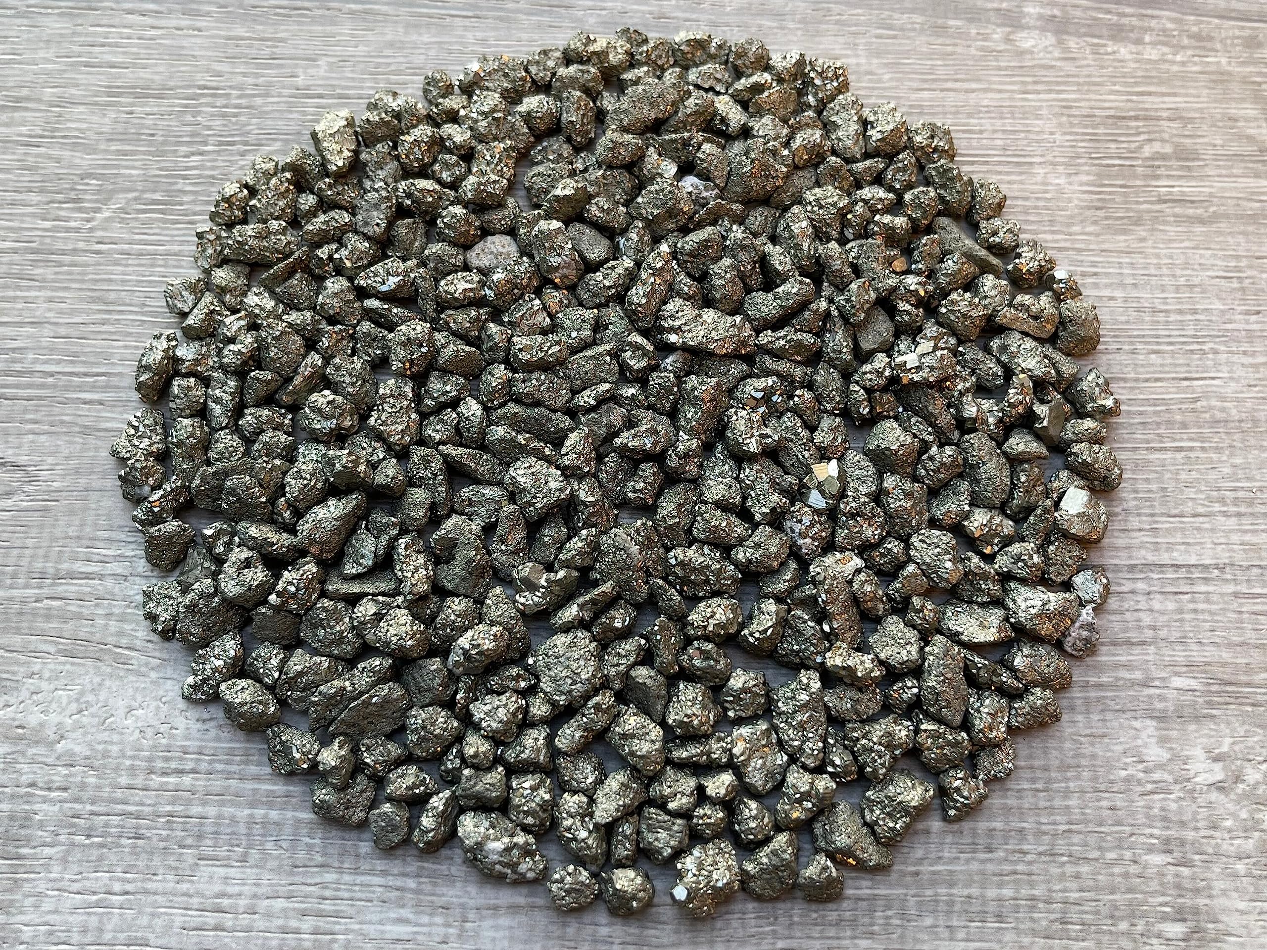 GAF TREASURES pyrite cristaux mini irréguliers pour bijoux