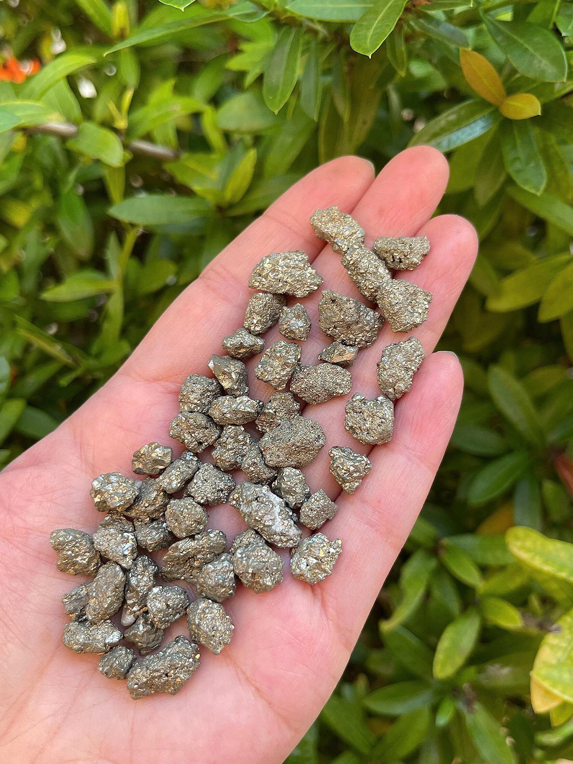GAF TREASURES pyrite petites chips pour bijoux uniques