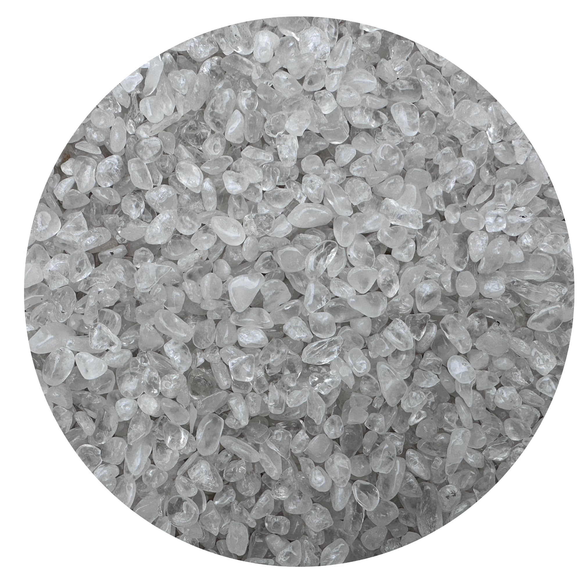 GAF TREASURES quartz clair copeaux 5–12 mm pour décor et arbre de pierres