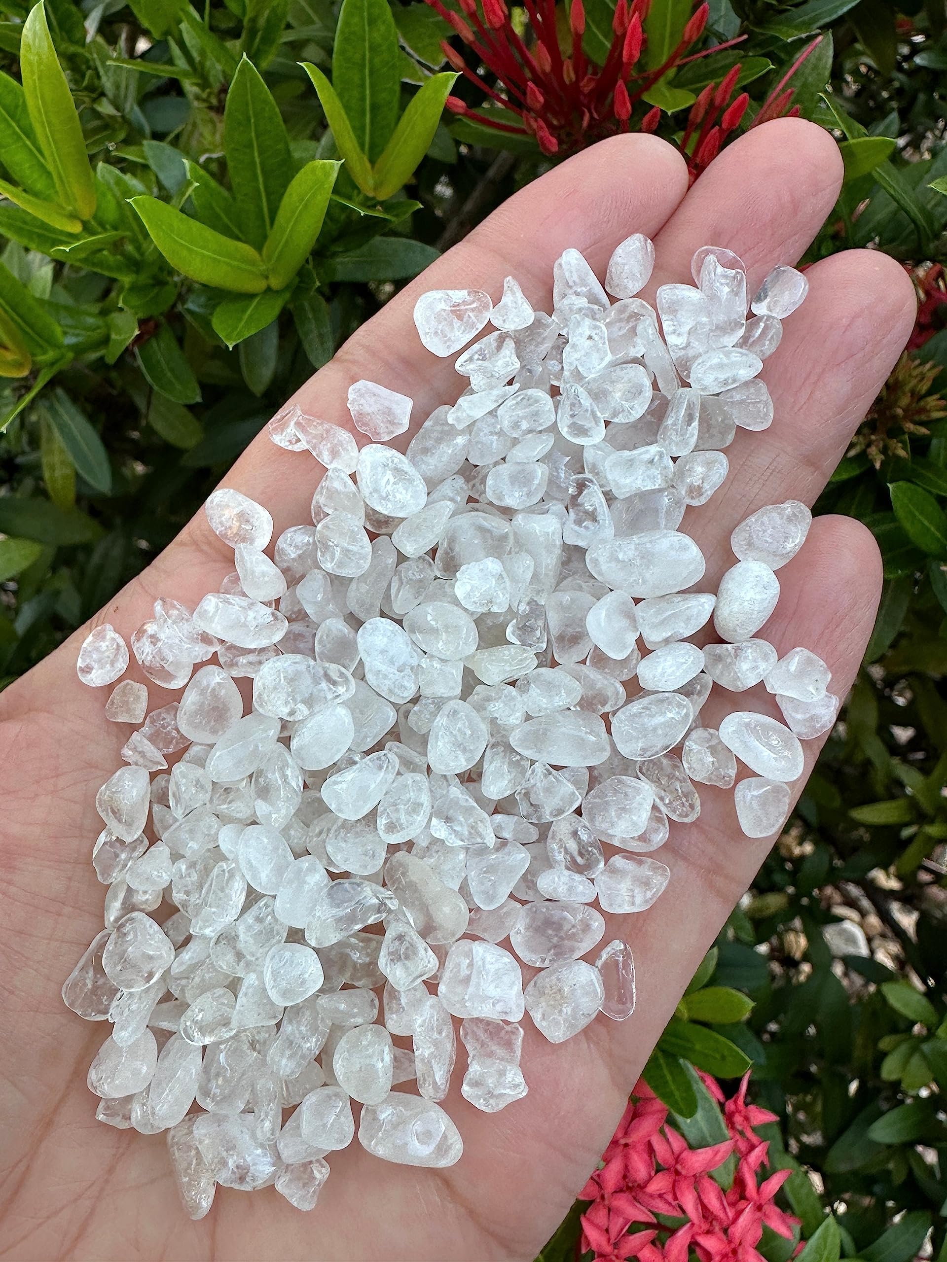 GAF TREASURES quartz clair copeaux pour décor en résine époxy et bois