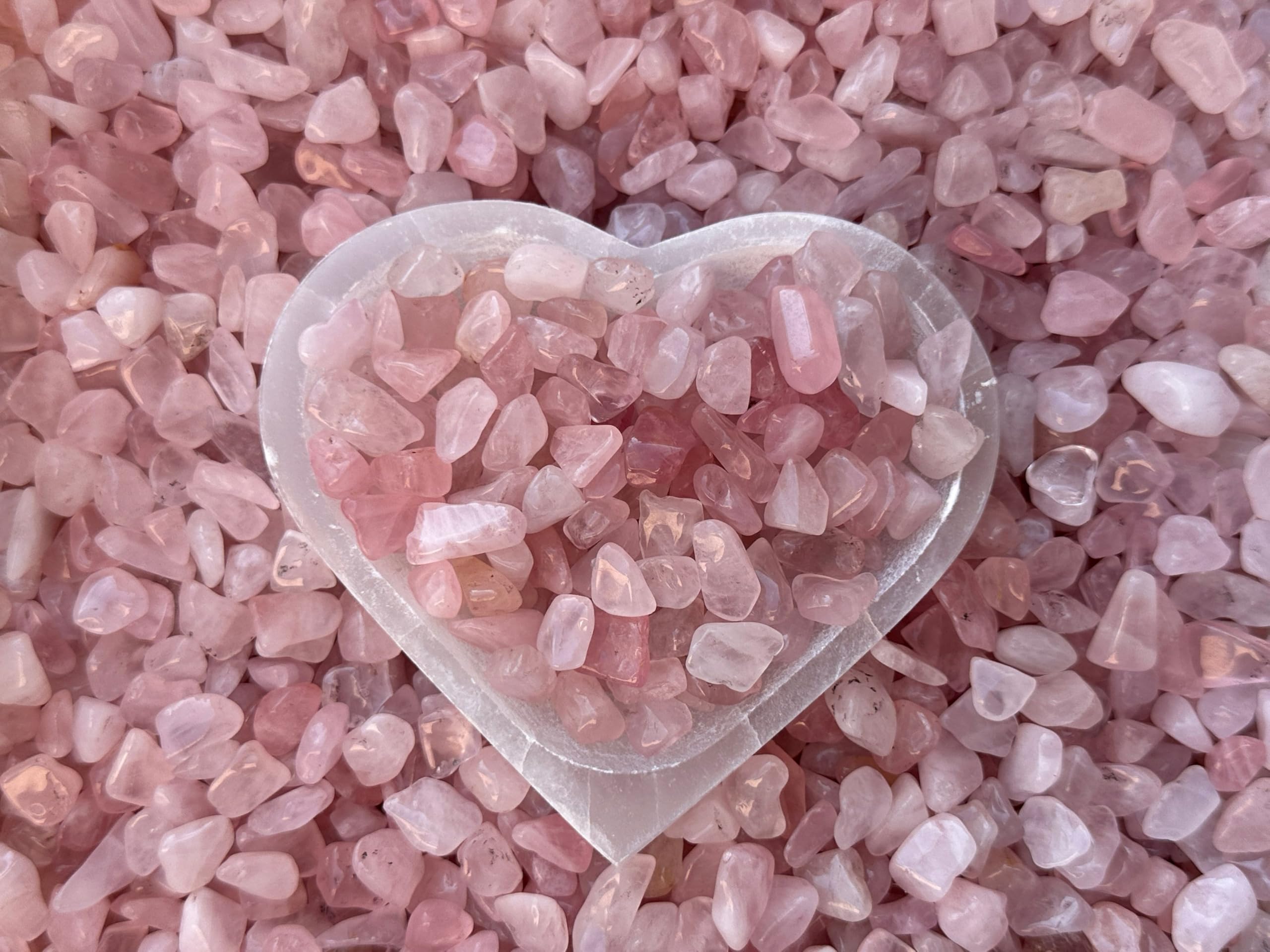 GAF TREASURES quartz rose 3mm à 9mm – tailles adaptées pour designs.