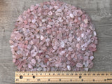 GAF TREASURES quartz rose semi-polies – surface lisse et éclat subtil.
