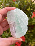 GAF TREASURES Pistache Calcite brute, grande pierre pour collectionneur