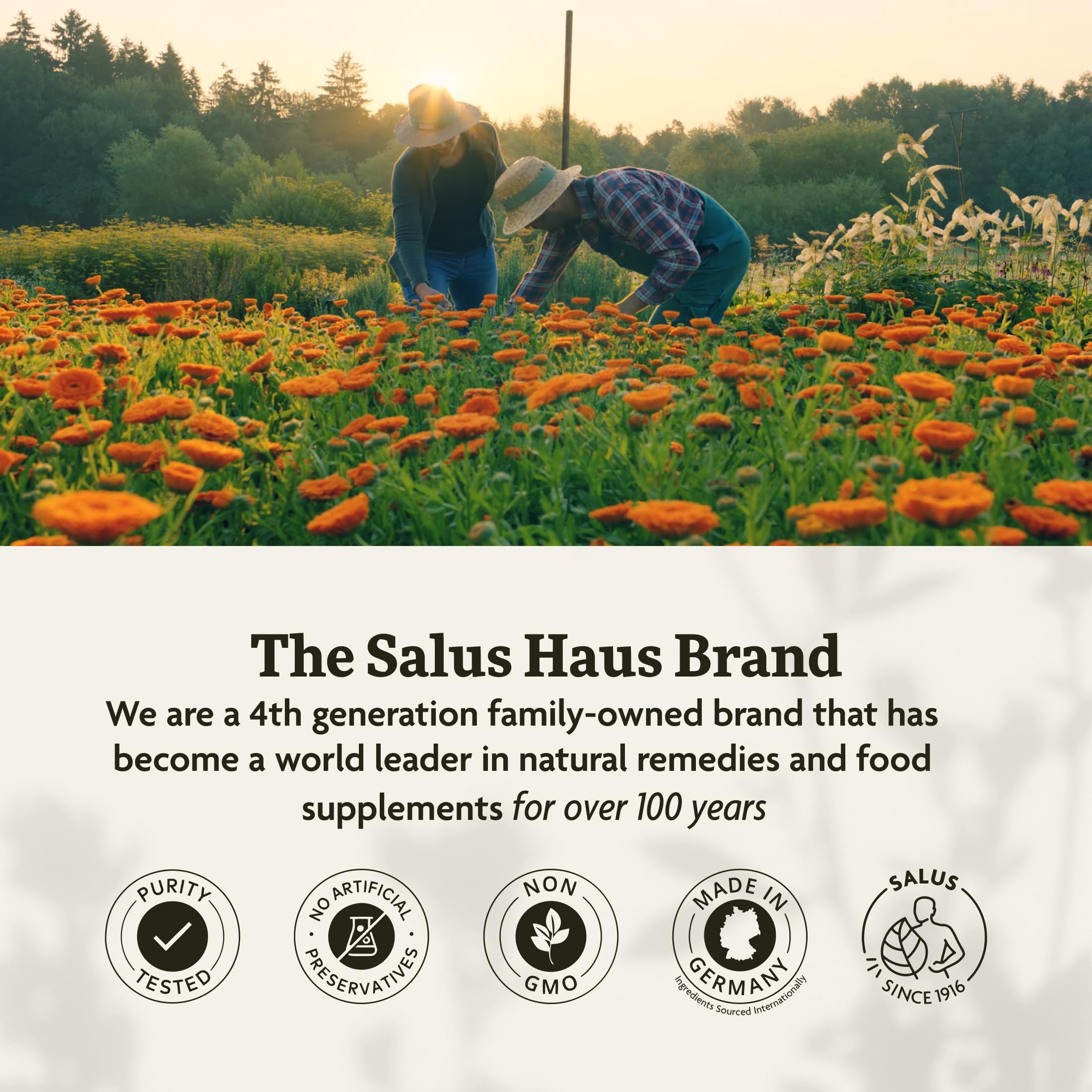 Gaia Floradix emballage clair et étiquette informative.