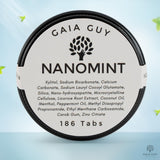 Comprimés dentifaires Gaia Guy NanoMint sans plastique pour une routine respectueuse de l’environnement