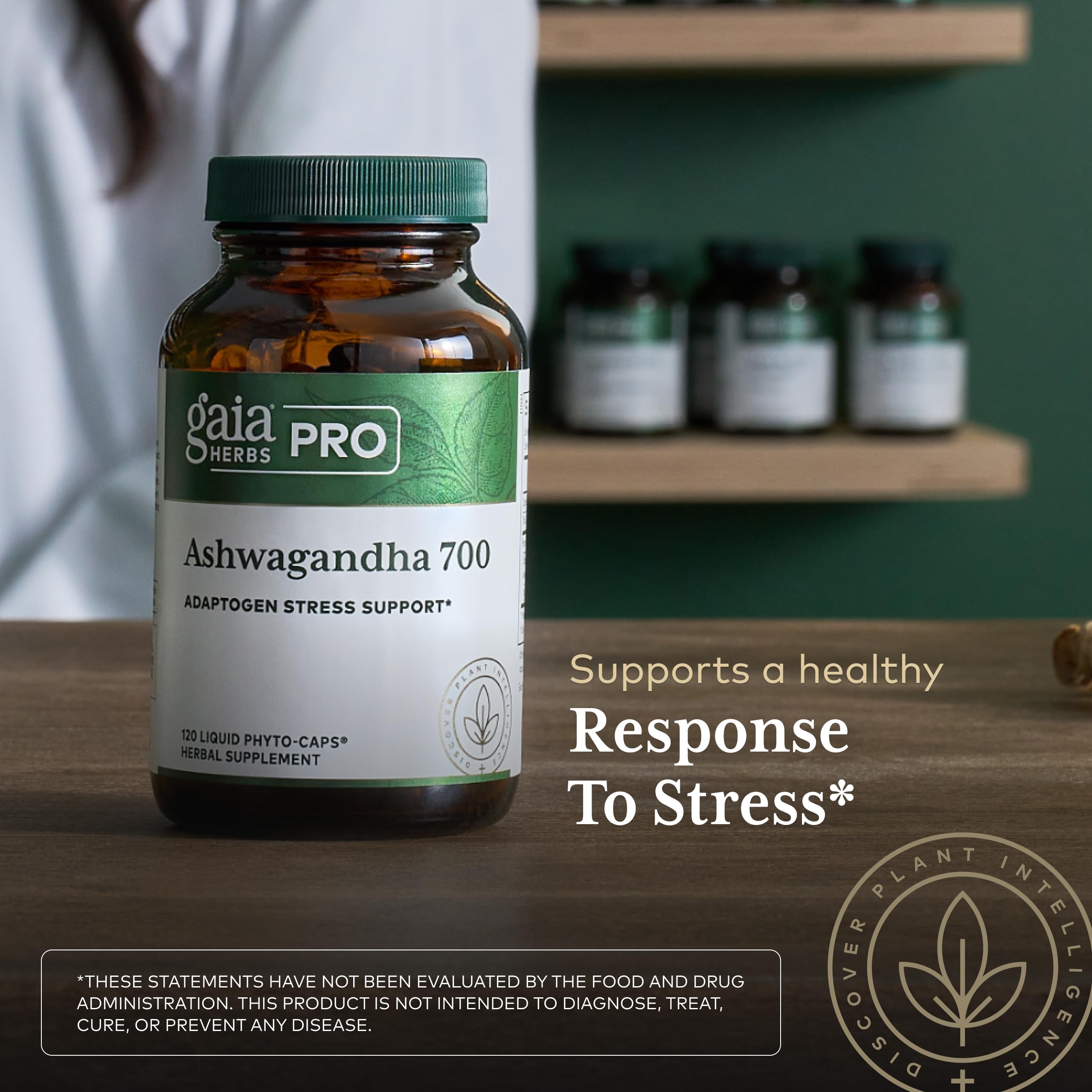 GAIA HERBS PRO Ashwagandha 700 - laboratoire effectuant les controles de qualité