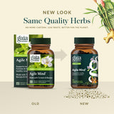 Gaia Herbs Agile Mind – photo des plantes utilisées, nature et sérénité