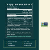 Gaia Herbs Basilic Sacré, capsules véganes faciles à intégrer.