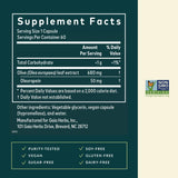 Gaia Herbs Capsules phyto-vegan: format végan pratique pour routine quotidienne.
