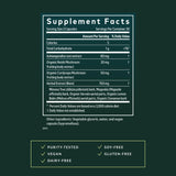 Capsules phyto-veganes Gaia Herbs facilitant la prise le soir.