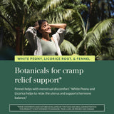 Gaia Herbs Cramp Relief, curcuma, potentiel anti inflammatoire pour le confort.