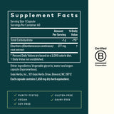Gaia Herbs Eleuthero Capsules Végales – vue des capsules pour usage quotidien.