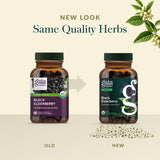 Emballage Gaia Herbs Bio écoresponsable—transparence et traçabilité