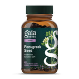 Gaia Herbs Fenugrec Seed – bouteille opaque, soutien potentiel à la lactation