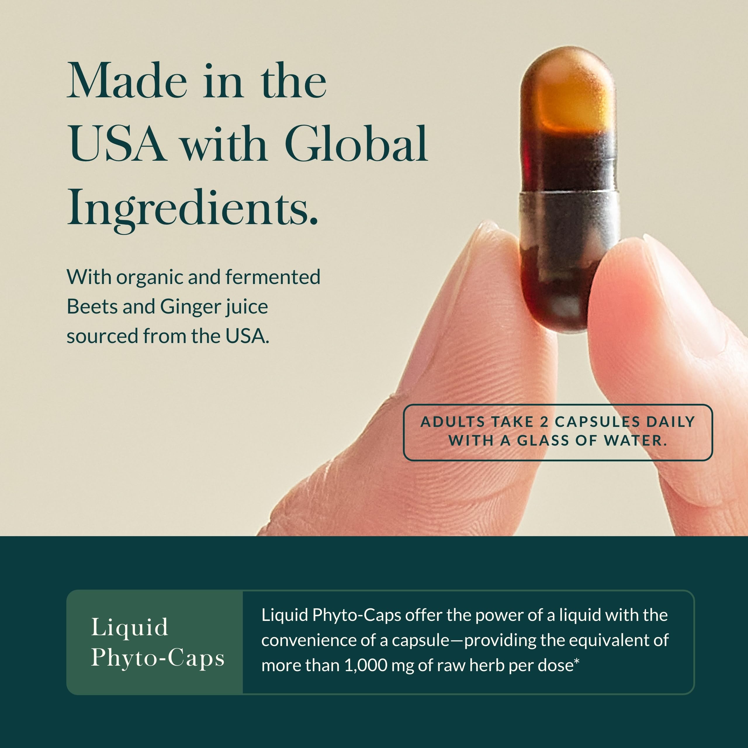 Dosage indiqué sur l’emballage du postbiotique Gingembre-Betterave.