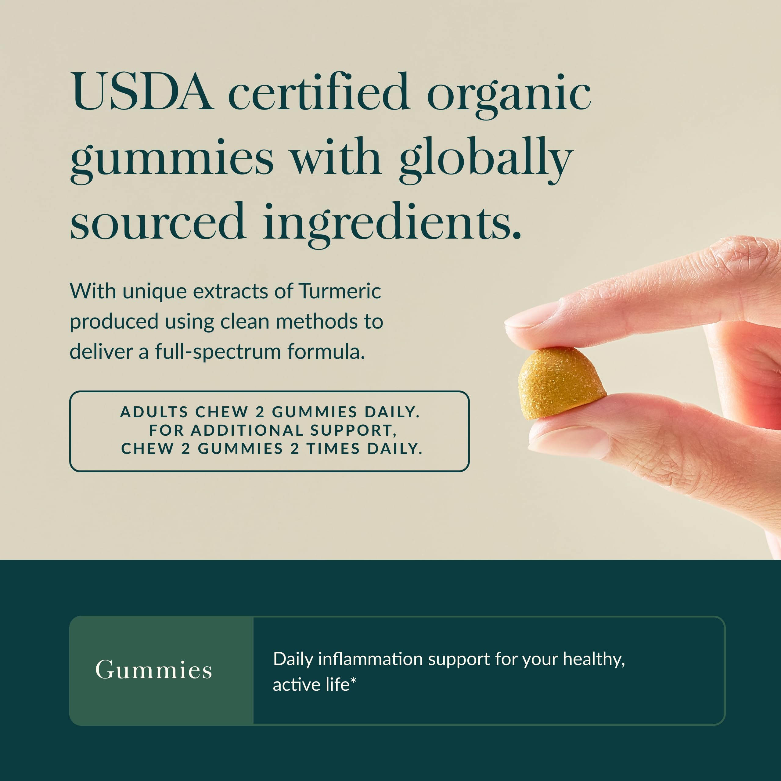 Gaia Herbs Gommes Curcuma Supreme avec vitamine C et poudre, soutien immunitaire.