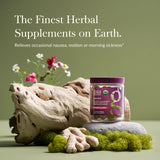 Gaïa Herbs Gommes Nausée – gommes ouvertes montrant texture fruitée et goût citron.