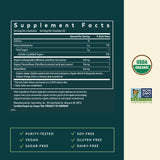 Texture gélifiée des gommes Gaia Herbs prête à être mâchée.