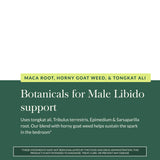 Gaia Herbs Male Libido — utilisation quotidienne facilitée par des capsules faciles à avaler