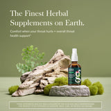 Gaia Herbs Echinacea Goldenseal Propolis Spray, ingrédients-clefs pour un effet sain.