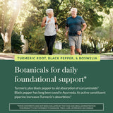 Gaia Herbs supplement facts label and directions for clear dosing