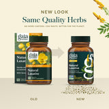 Gaia Herbs Laxatif: gros plan sur le mélange d herbes utilisées.