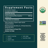 Racine maca gelatinisee Gaia Herbs, digestion facilitée