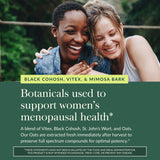 Gaia Herbs Menopause Support Daytime – emballage extérieur attrayant et informatif