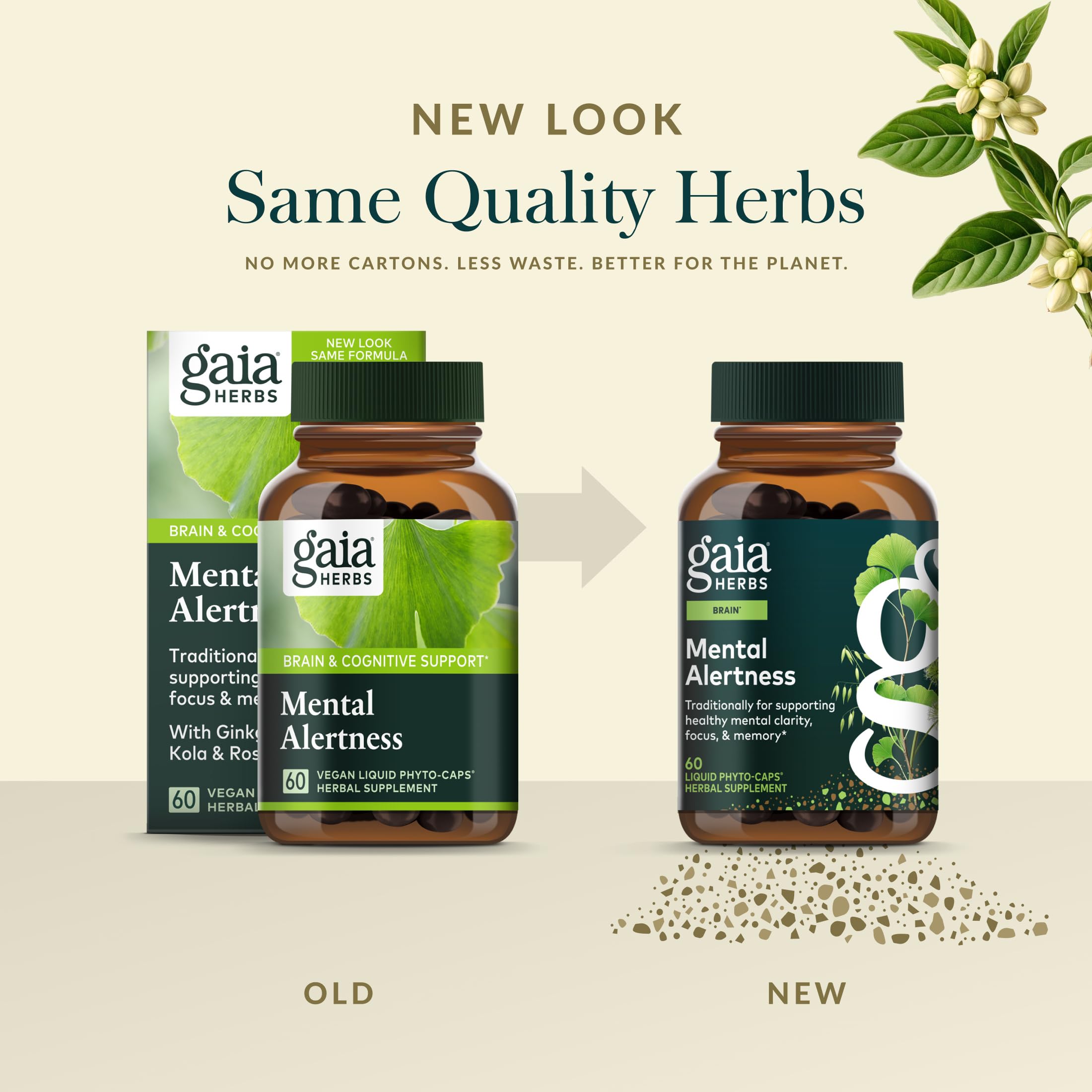 Gaia Herbs – versement: portion facile pour une utilisation continue.