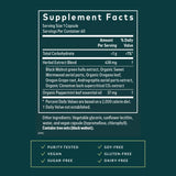 Gaia Herbs Microbiome Cleanse: capsules phyto-liquides faciles à avaler pour le quotidien.