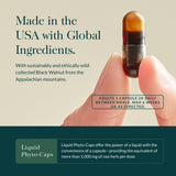 Gaia Herbs Microbiome Cleanse: herbes clés visibles utilisées dans la formulation.
