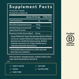 Gaia Herbs Mighty Lungs - Capsules liquides véganes prêtes à être prises avec l eau.
