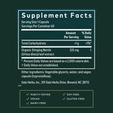 Gaia Herbs Organic Nettle Leaf Extract - flacon : extrait efficace pour le confort des voies nasales