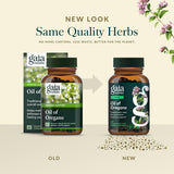 Packaging Gaia Herbs montrant traçabilité et intégrité.